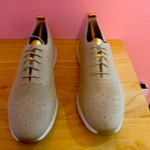 Cole Haan Shoes - 2.Zerogrand StitchLite Size 11-Gold & Beige